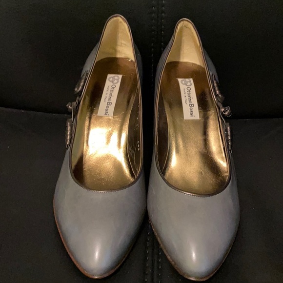 Ottorino Bossi Italian Leather Heels - Picture 2 of 5